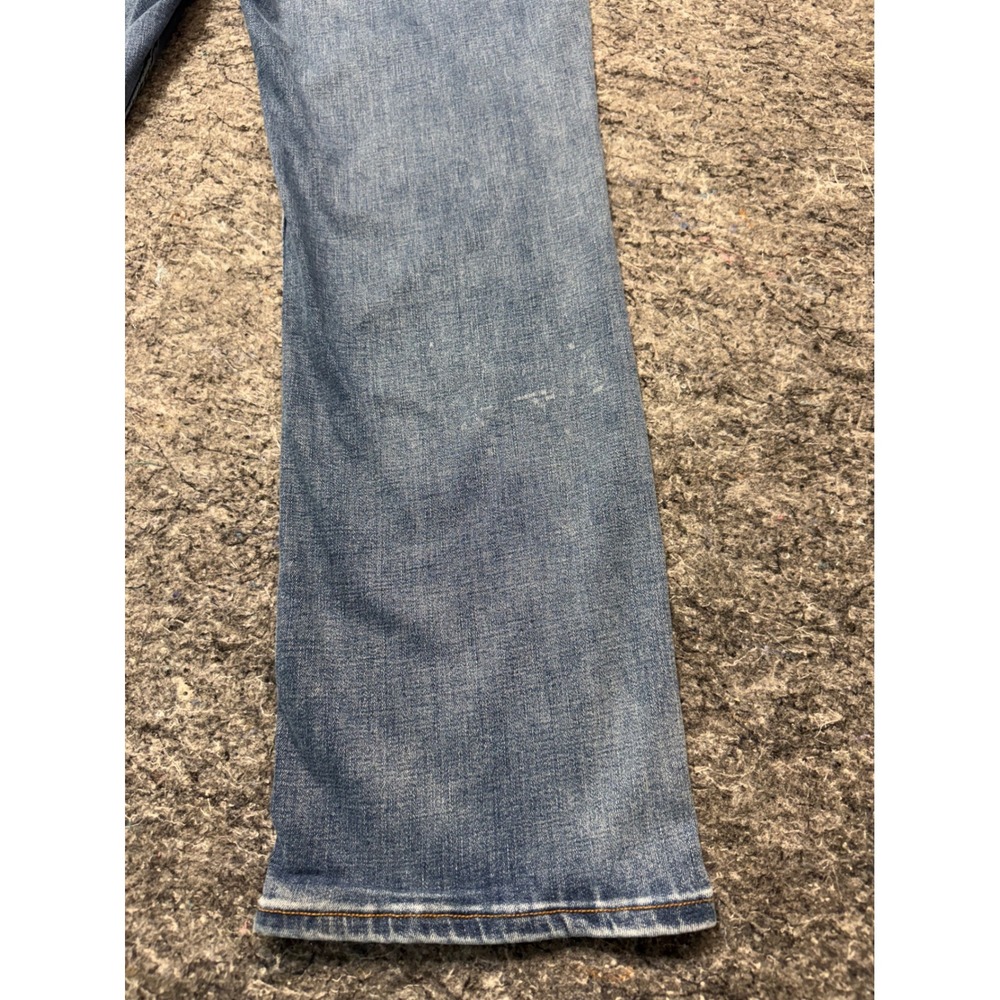 Old Navy 360 Stretch Straight Leg Jeans Mens 38x30 Light Wash Blue Denim Comfort - Picture 12 of 13